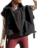 Fleece Sleeveless Vest-Vests-Krush Kandy, Women's Online Fashion Boutique Located in Phoenix, Arizona (Scottsdale Area)