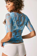 Sheer Lace Top-Blouses-Krush Kandy, Women's Online Fashion Boutique Located in Phoenix, Arizona (Scottsdale Area)