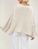 Oversized Cozy Knit Top-Sweater-Krush Kandy, Women's Online Fashion Boutique Located in Phoenix, Arizona (Scottsdale Area)