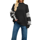 Retro Grid Waffle Knit Sweater-Sweaters-Krush Kandy, Women's Online Fashion Boutique Located in Phoenix, Arizona (Scottsdale Area)