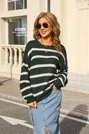 Candy Threads Stripe Sweater-Tops-Krush Kandy, Women's Online Fashion Boutique Located in Phoenix, Arizona (Scottsdale Area)