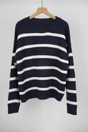 Candy Threads Stripe Sweater-Tops-Krush Kandy, Women's Online Fashion Boutique Located in Phoenix, Arizona (Scottsdale Area)