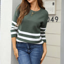 Stripe Theory Sweater-Tops-Krush Kandy, Women's Online Fashion Boutique Located in Phoenix, Arizona (Scottsdale Area)