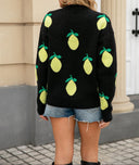 Lemon Lush Sweater-Tops-Krush Kandy, Women's Online Fashion Boutique Located in Phoenix, Arizona (Scottsdale Area)