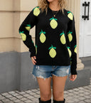 Lemon Lush Sweater-Tops-Krush Kandy, Women's Online Fashion Boutique Located in Phoenix, Arizona (Scottsdale Area)