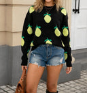 Lemon Lush Sweater-Tops-Krush Kandy, Women's Online Fashion Boutique Located in Phoenix, Arizona (Scottsdale Area)