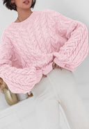 Comfort Krush Oversized Knit Sweater-Sweaters-Krush Kandy, Women's Online Fashion Boutique Located in Phoenix, Arizona (Scottsdale Area)