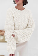 Comfort Krush Oversized Knit Sweater-Sweaters-Krush Kandy, Women's Online Fashion Boutique Located in Phoenix, Arizona (Scottsdale Area)