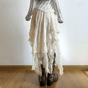 Enchanted Lace Layered Skirt-Skirts-Krush Kandy, Women's Online Fashion Boutique Located in Phoenix, Arizona (Scottsdale Area)