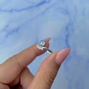 Starlit Blossom Opal Ring