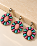Rosalie Radiance Oval Halo Pendant