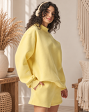Oversized Sweatshirt and Shorts Lounge Set