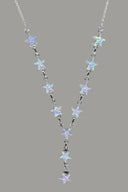 Star Studded Cast Necklace-Chain Necklaces-Krush Kandy, Women's Online Fashion Boutique Located in Phoenix, Arizona (Scottsdale Area)