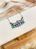 Giddy Up Cowgirl Personalized Necklace PREORDER-Chain Necklaces-Rae Collective, Women's Online Fashion Boutique Located in Phoenix, Arizona (Scottsdale Area)