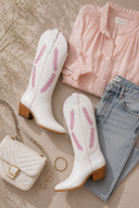 Jade-Western Long Boots