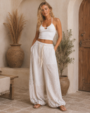 POL Willow Patchwork Balloon Pants
