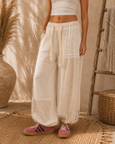 POL Willow Patchwork Balloon Pants