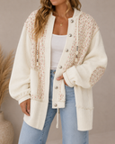 POL Floral Patchwork Thermal Jacket
