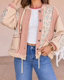 POL Floral Patchwork Thermal Jacket