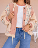 POL Floral Patchwork Thermal Jacket