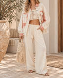 POL Lace Jean Jacket