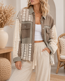 POL Lace Jean Jacket