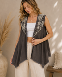 POL Pearl Embellished Cardigan