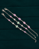 Pastel Petal Harmony Bracelet S.No 3