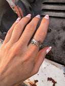 Free Flying Boho Feather Sterling Silver Ring MADE TO ORDER-Wrap Rings-Rae Collective, Women's Online Fashion Boutique Located in Phoenix, Arizona (Scottsdale Area)