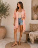 Peachy Queen Kimono