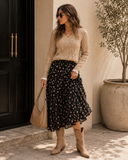 Pearl Embellished Knit Sweater