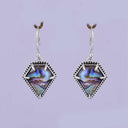 To The Point Stone Drop Earrings-Earrings-Krush Kandy, Women's Online Fashion Boutique Located in Phoenix, Arizona (Scottsdale Area)