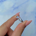 Starlight Whisper Moonstone Ring