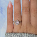 Ivory Cascade Moonstone Ring