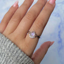 Ivory Cascade Moonstone Ring