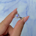 Ivory Cascade Moonstone Ring