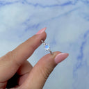 Moonlit Halo Moonstone Ring