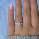 Moonbeam Radiance Moonstone Ring