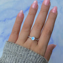 Midnight Glow Moonstone Ring