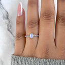 Silver Eclipse Moonstone Ring
