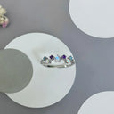 Celestial Harmony Moonstone Ring