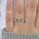 Celestial Harmony Moonstone Ring