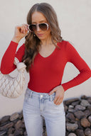 Sleek Simplicity Knit Sweater Top-Sweaters-Rae Collective, Women's Online Fashion Boutique Located in Phoenix, Arizona (Scottsdale Area)