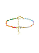 Sunset Stones Beaded Minimalist Bracelet-Bracelets-Krush Kandy, Women's Online Fashion Boutique Located in Phoenix, Arizona (Scottsdale Area)