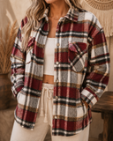 Red Plaid Shacket