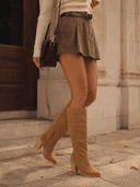 Reina Knee High Suede Boots