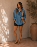 Rodeo Muse Denim Long Sleeve Top