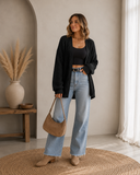 Rodeo Ready Braided Knit Cardigan