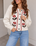 Rosalie Floral Cardigan