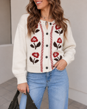 Rosalie Floral Cardigan